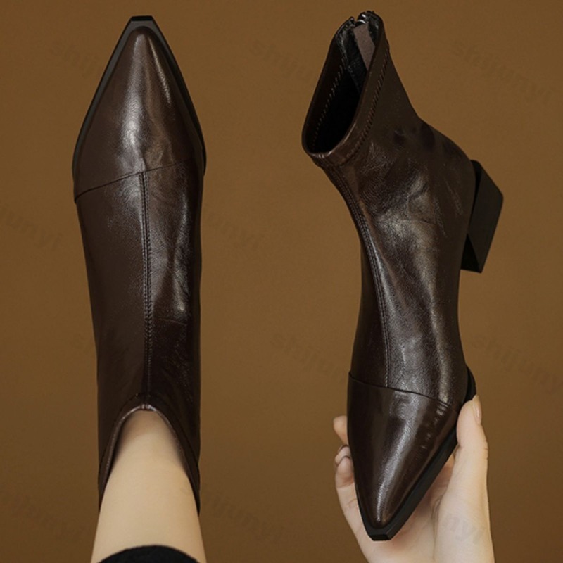 Women Pointed Short Boots 2025 - Women'S Accessories Trends 2025 ulasan dan harga