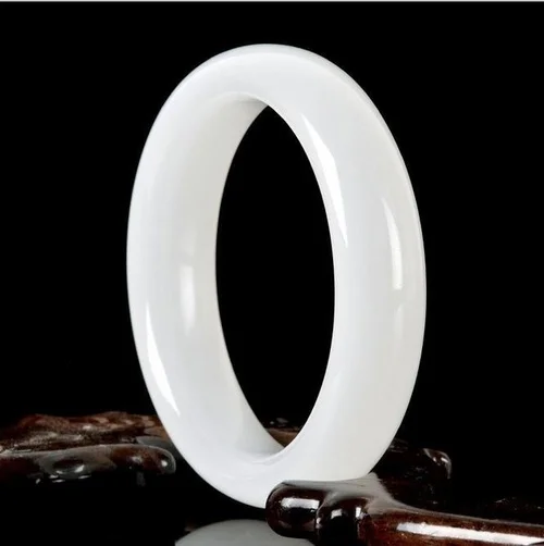 Genuine Natural White Jade Ban - Women Accessories For Hand ulasan dan harga