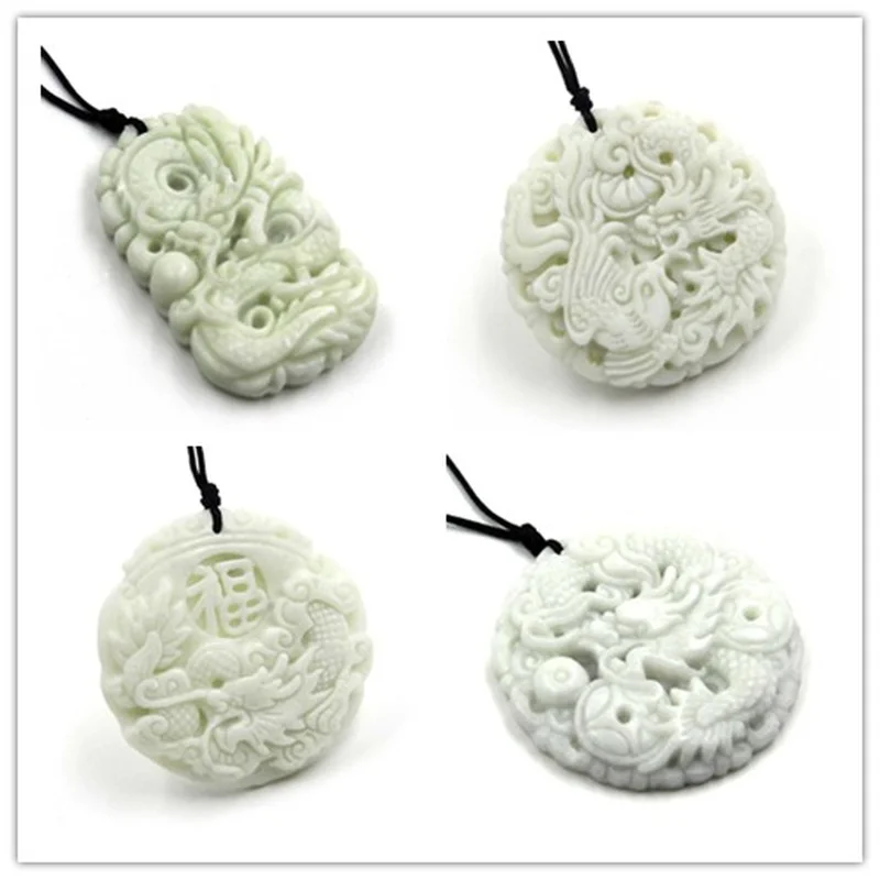 Natural White jade Dragon Phoe - Women Accessories For Hand ulasan dan harga