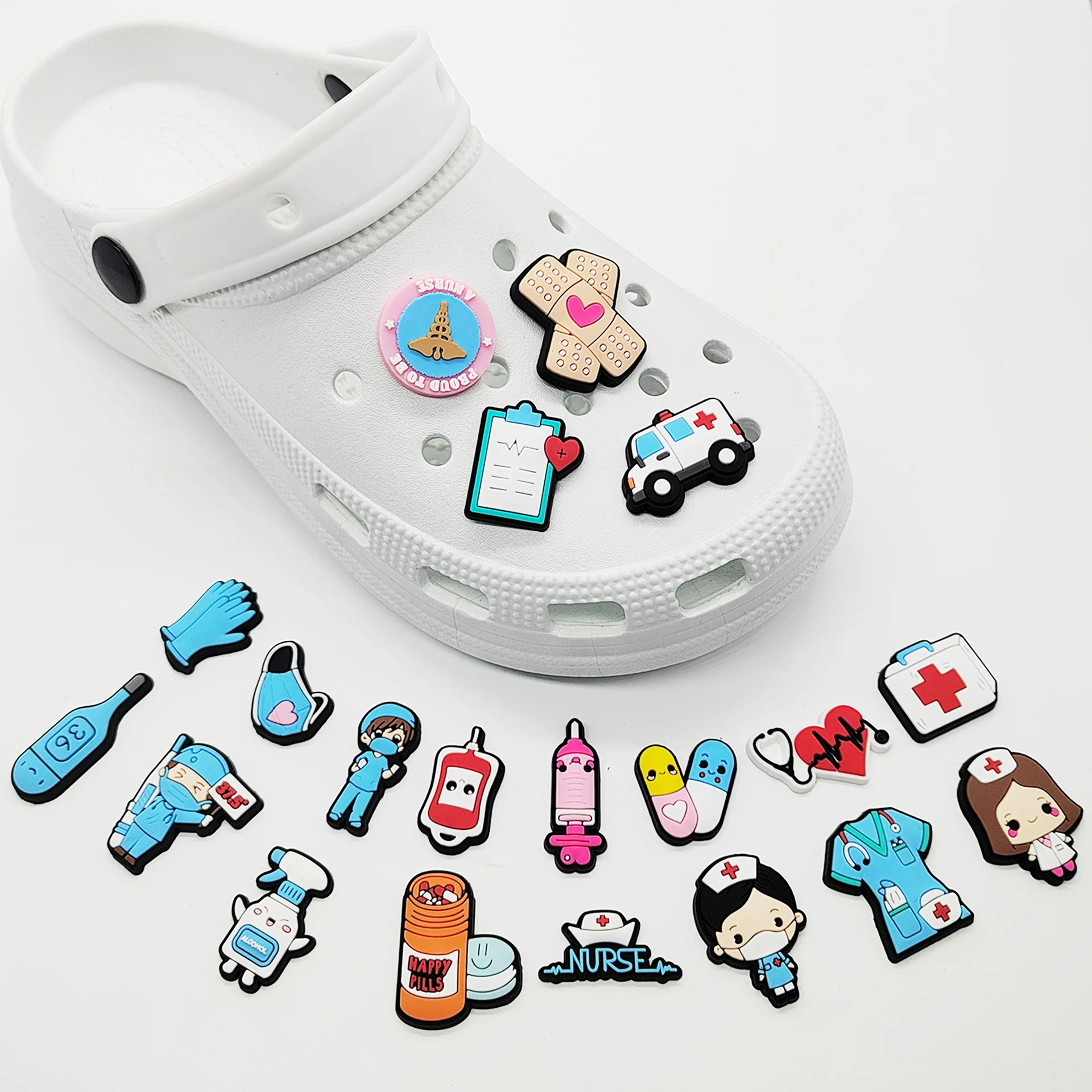 New 1pcs PVC Shoe Charms for C - Women'S Accessories Crocs ulasan dan harga