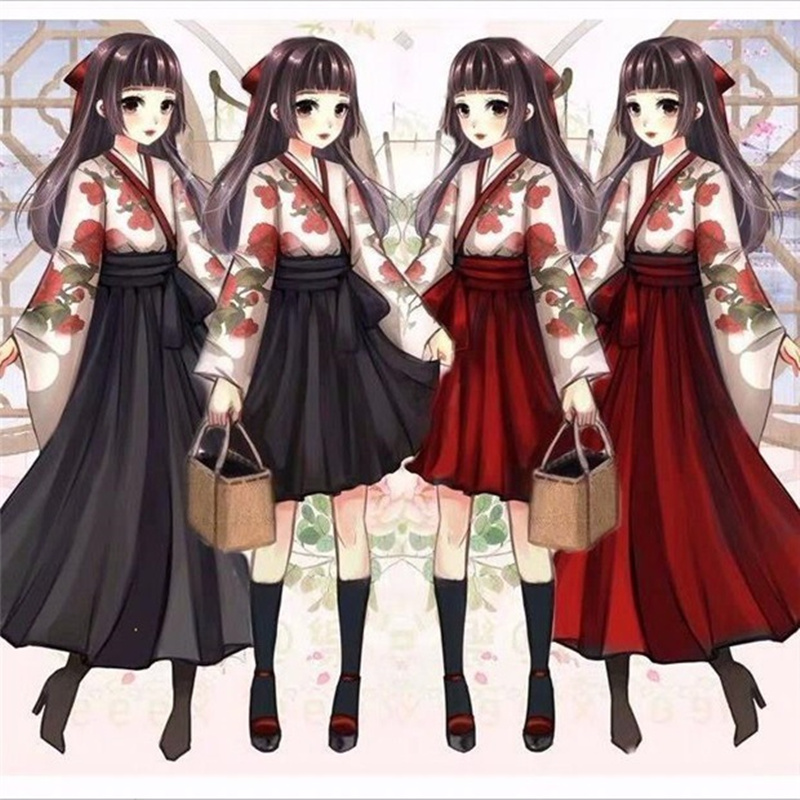 Kimono Sakura Girl Japanese St - Women'S Kimono Accessories ulasan dan harga