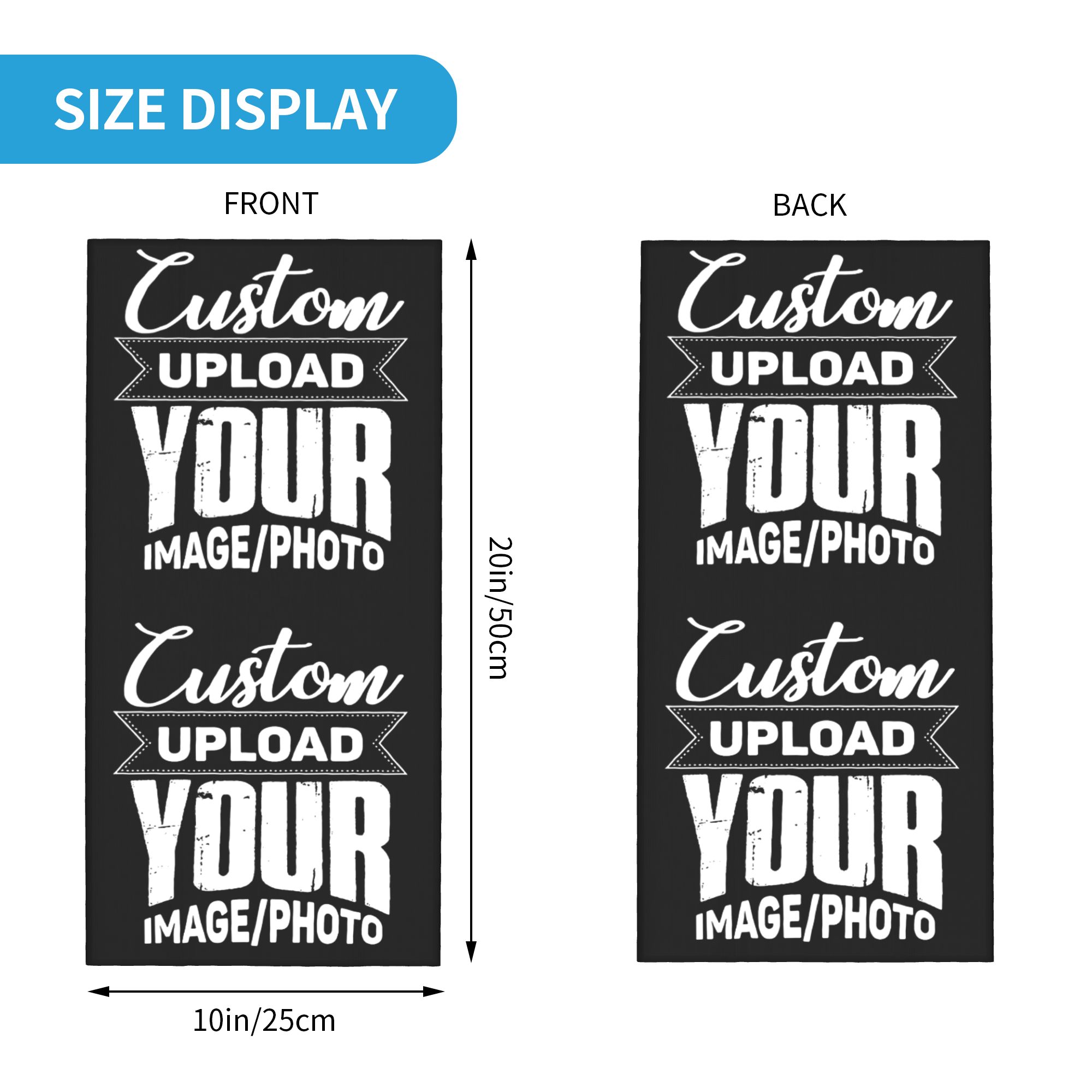 Custom Your Design Here Bandan - Women Accessories Logo Design ulasan dan harga