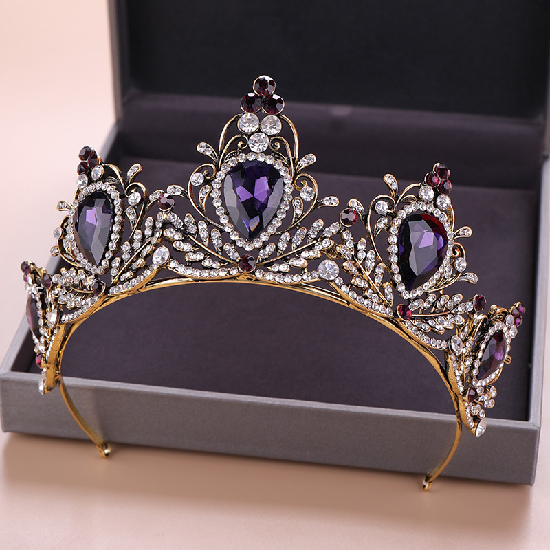 Elegant Crown Headpiece Baroqu - Women'S Accessories And Jewelry ulasan dan harga