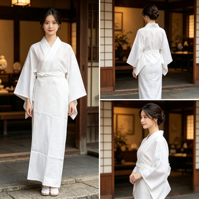 Kimono lining, versatile base  - Women'S Kimono Accessories ulasan dan harga