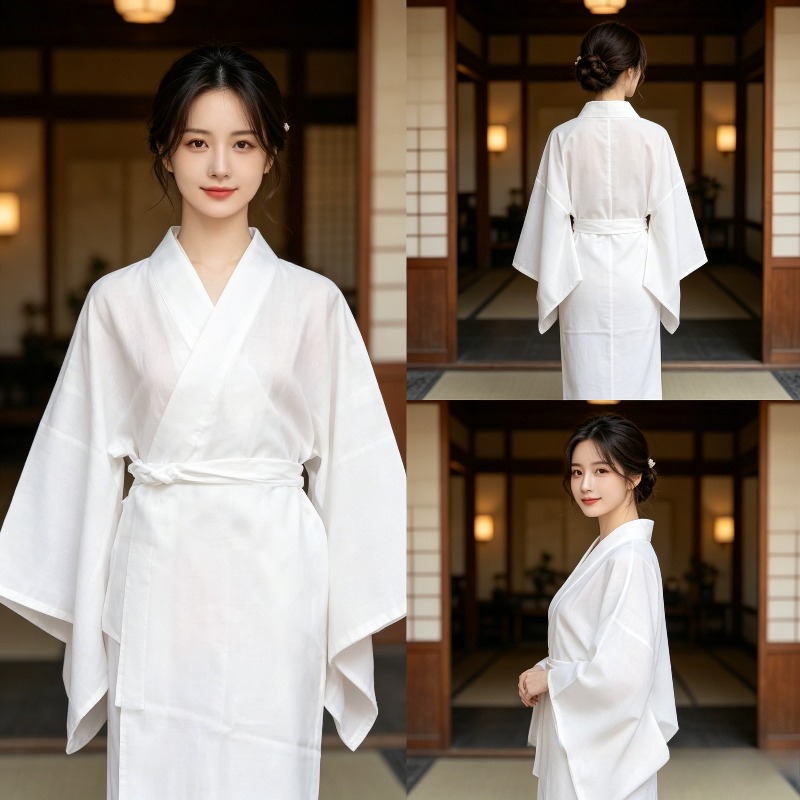 Kimono lining, versatile base  - Women'S Kimono Accessories ulasan dan harga