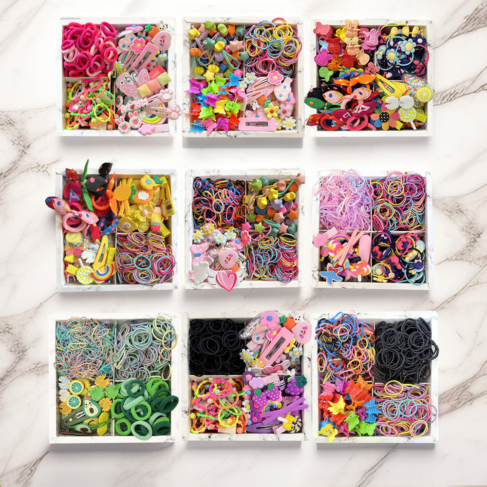 Cute Hair Accessories Set for  - Women Accessories Gift Box ulasan dan harga