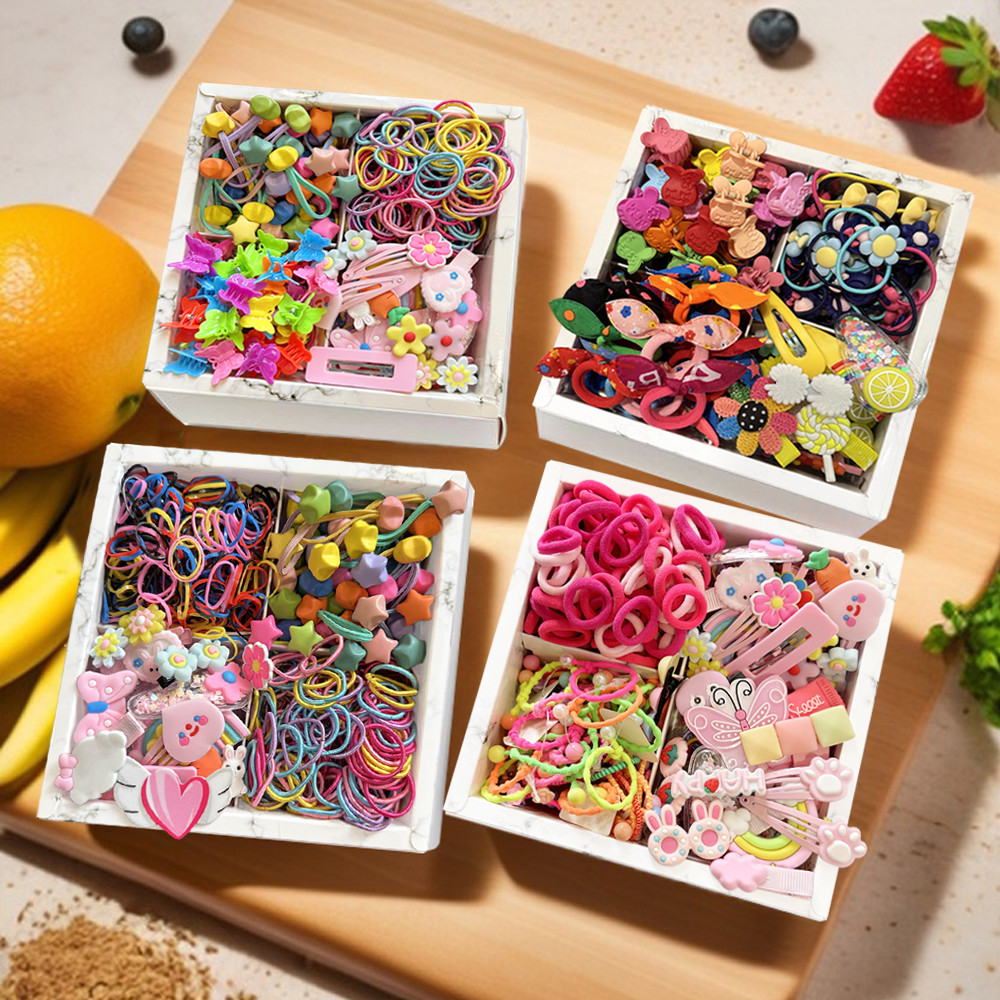 Cute Hair Accessories Set for  - Women Accessories Gift Box ulasan dan harga
