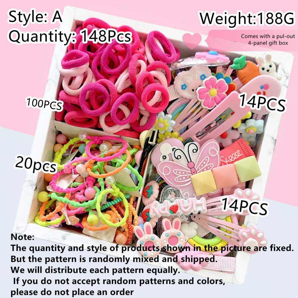Cute Hair Accessories Set for  - Women Accessories Gift Box ulasan dan harga