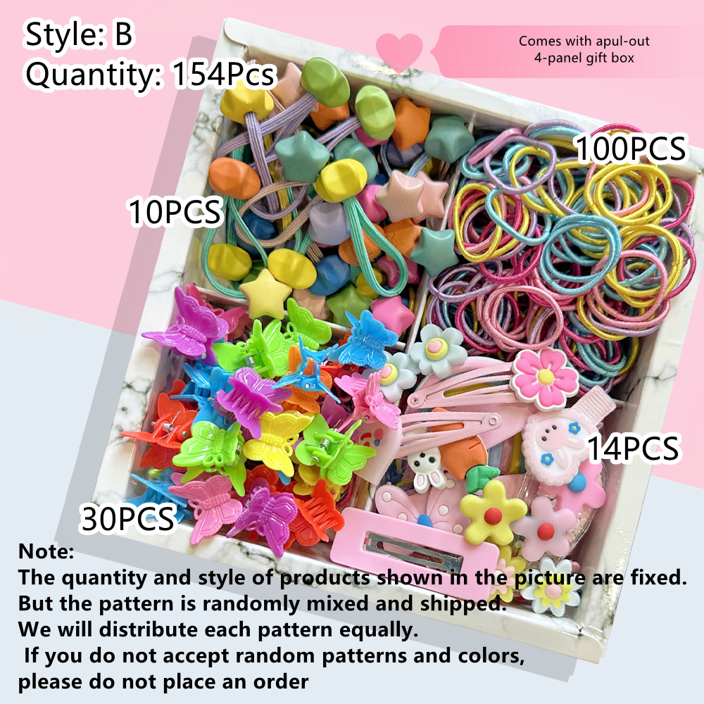 Cute Hair Accessories Set for  - Women Accessories Gift Box ulasan dan harga