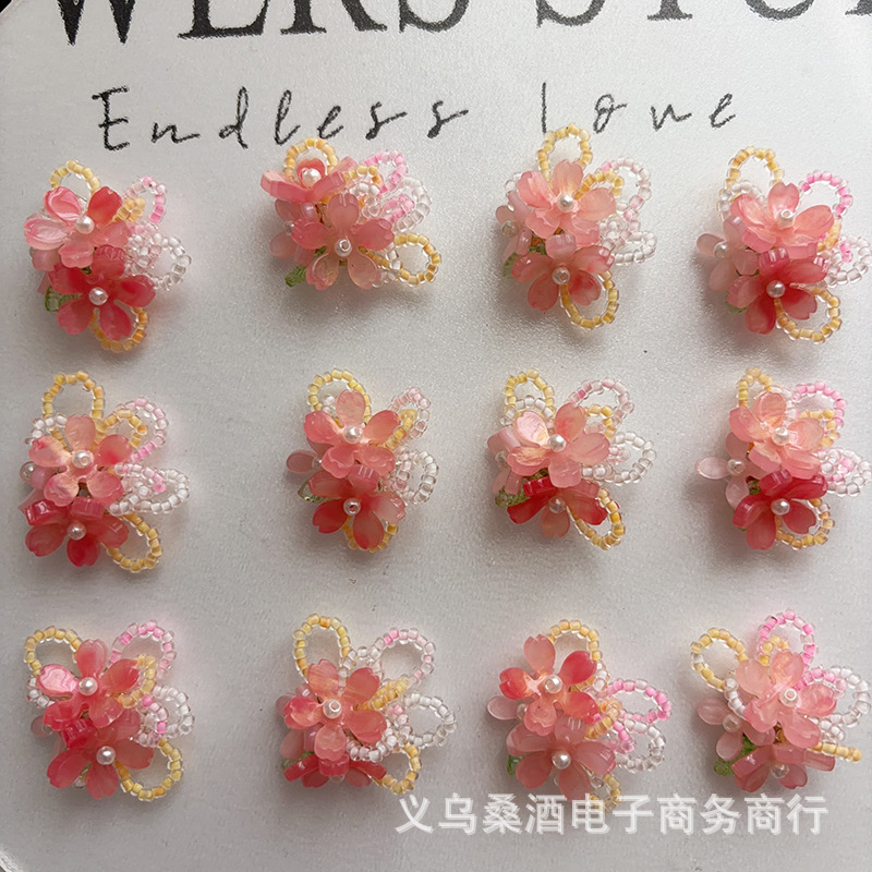 Upgraded 3D Beaded Begonia Flo - Women'S Accessories Crocs ulasan dan harga
