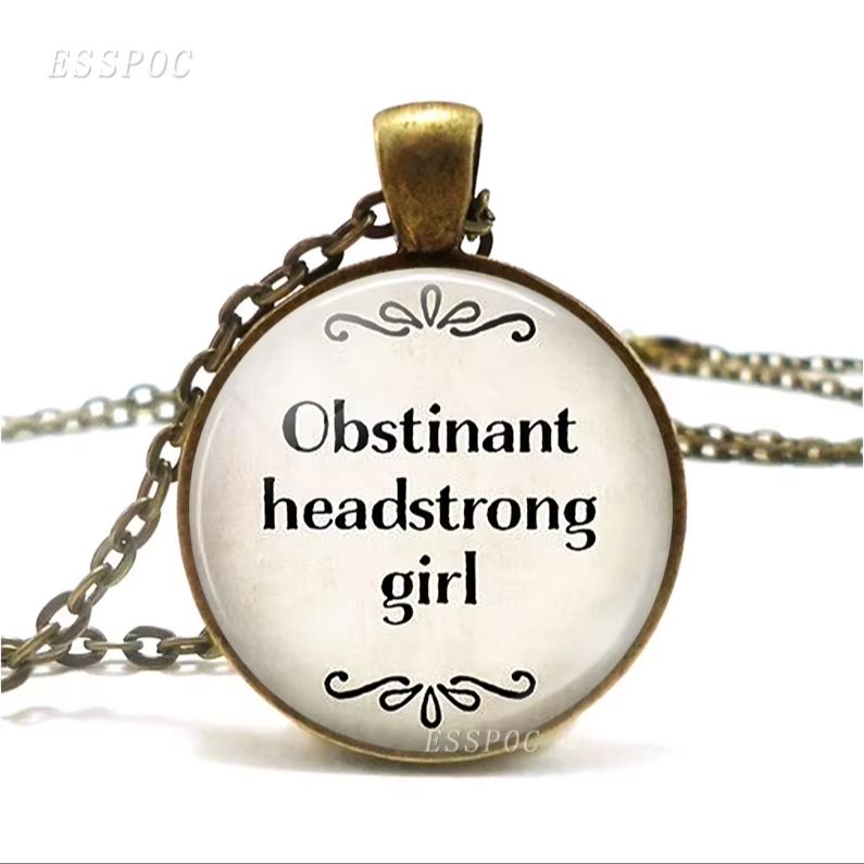 Obstinant Headstrong Girl Jane - Women Accessories Quotes ulasan dan harga