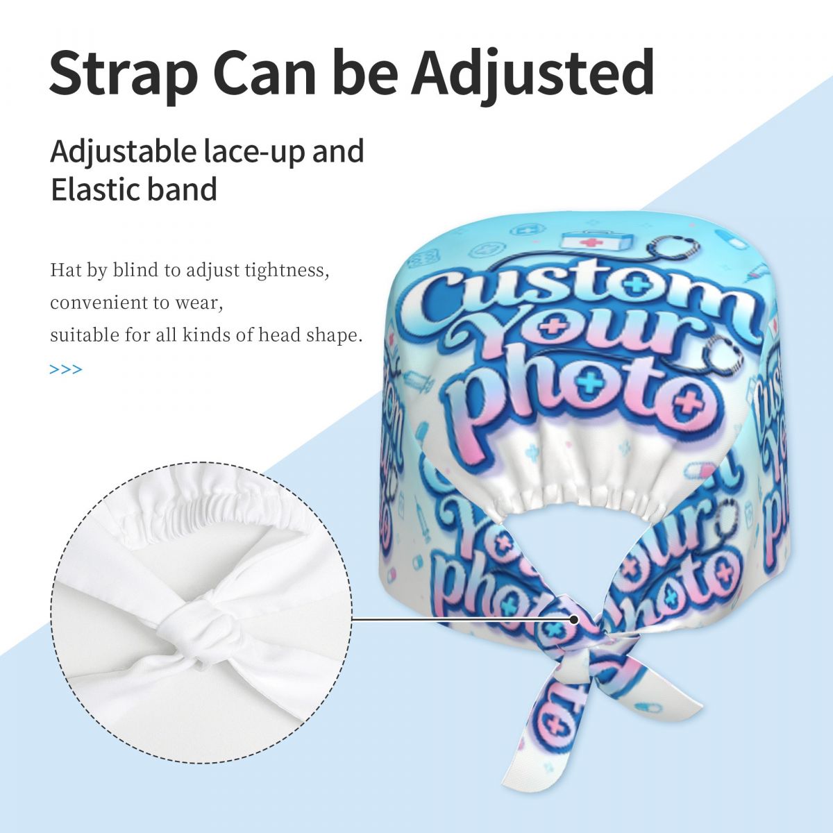 Adjustable Custom Your Design  - Women Accessories Logo Design ulasan dan harga