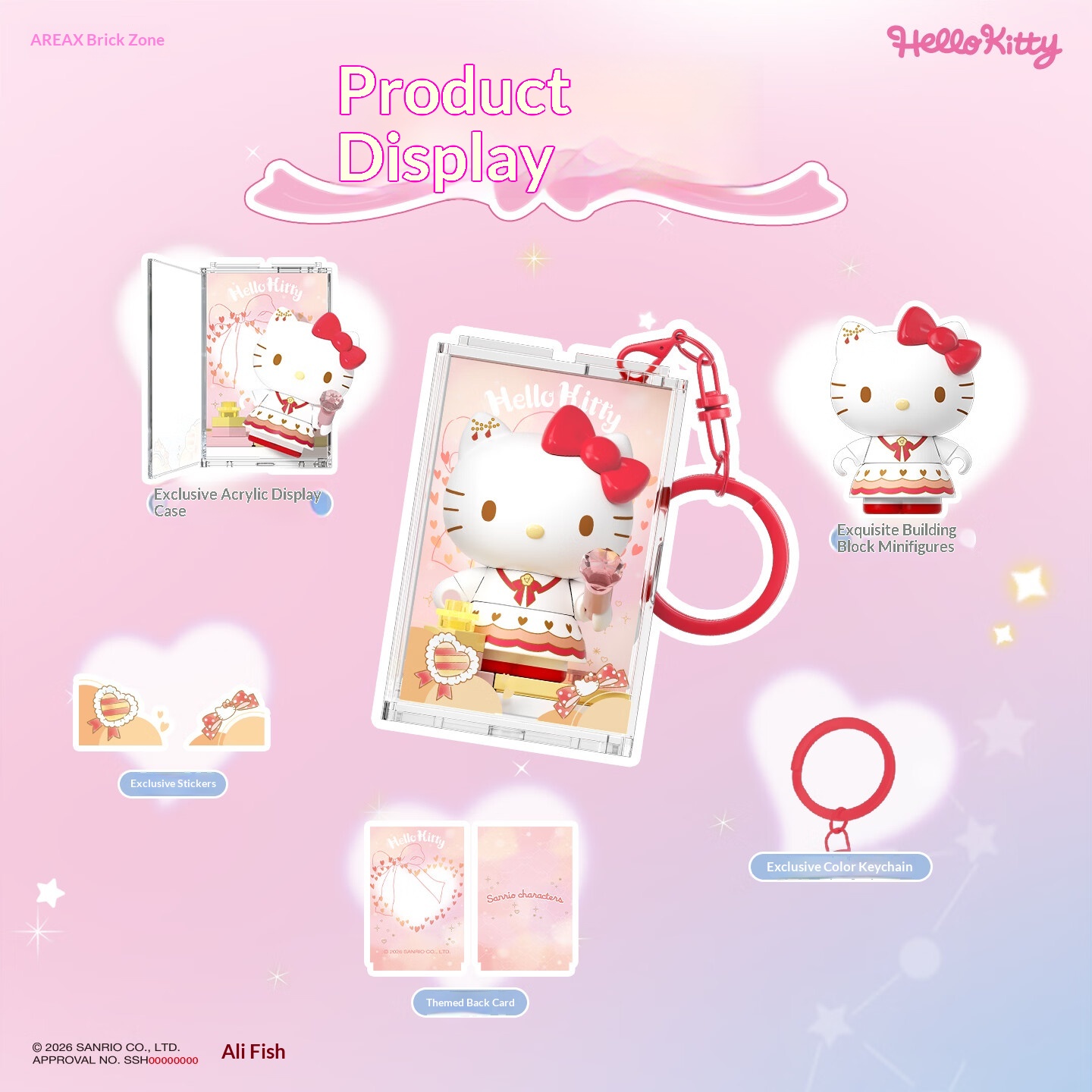 Areax Sanrio Characters Buildi - Women Accessories Gift Box ulasan dan harga