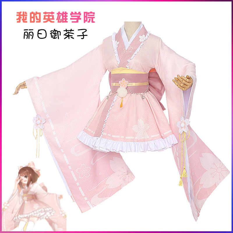 Anime Uraraka Ochaco My Academ - Women'S Kimono Accessories ulasan dan harga