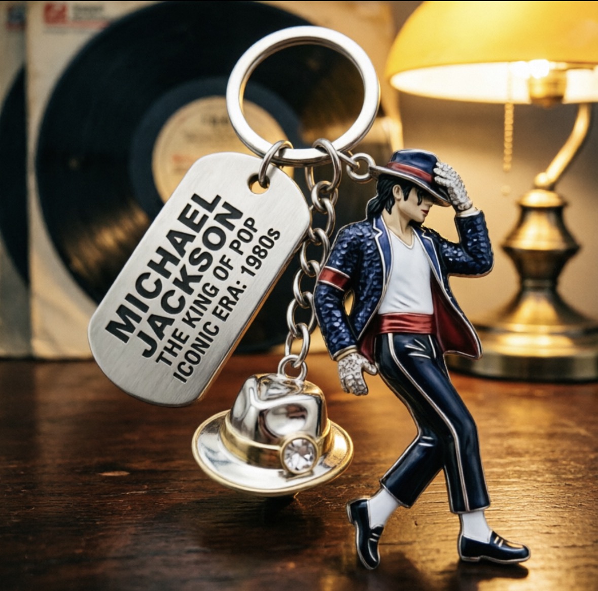 Michael Jackson Keychain, Clas - Women'S Accessories And Jewelry ulasan dan harga