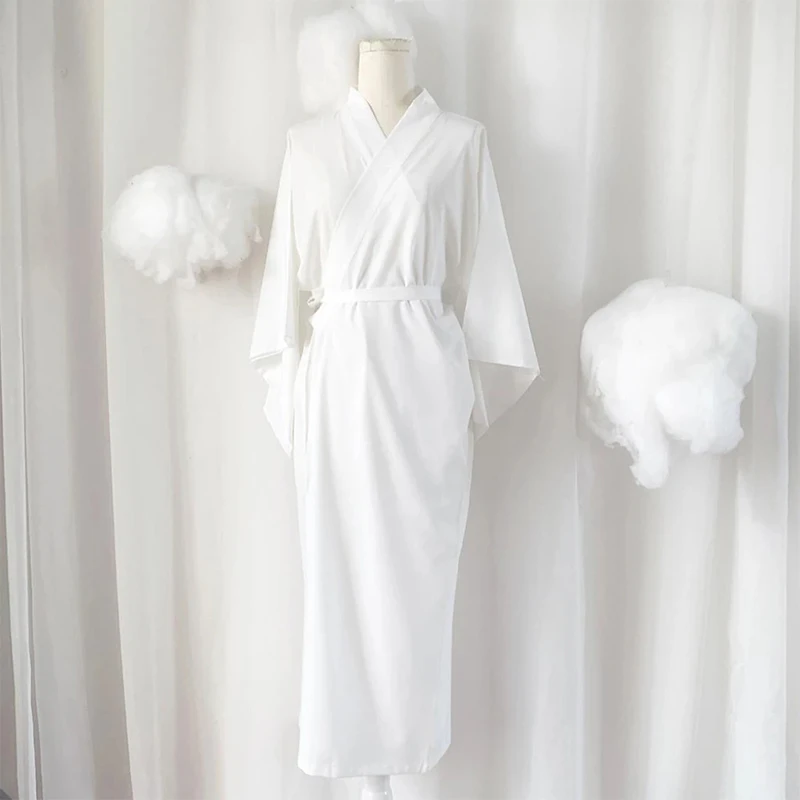 White Traditional Japanese Kim - Women'S Kimono Accessories ulasan dan harga
