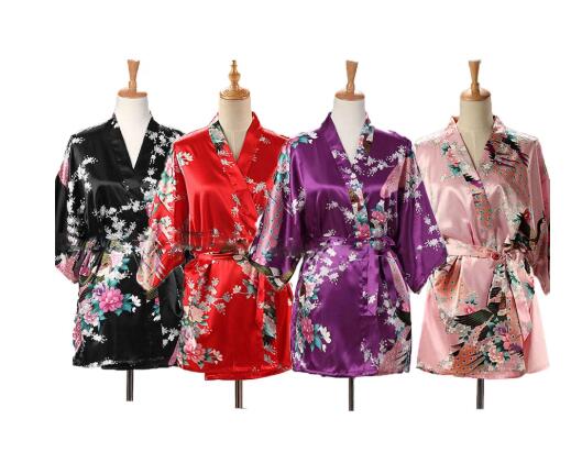 Lace Up Woman Peacock Print Ja - Women'S Kimono Accessories ulasan dan harga