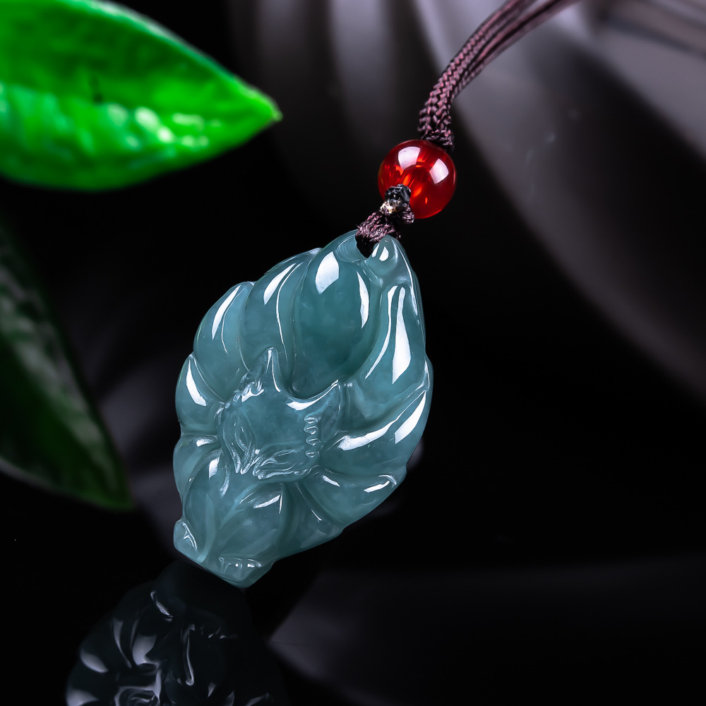 Natural Burmese Jadeite Fox Pe - Women'S Accessories And Jewelry ulasan dan harga