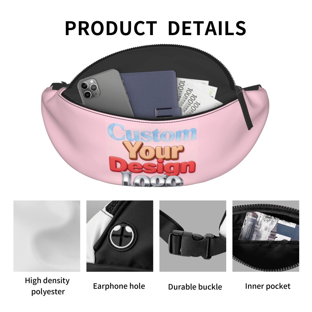 Custom Your Design Logo Fanny  - Women Accessories Logo Design ulasan dan harga
