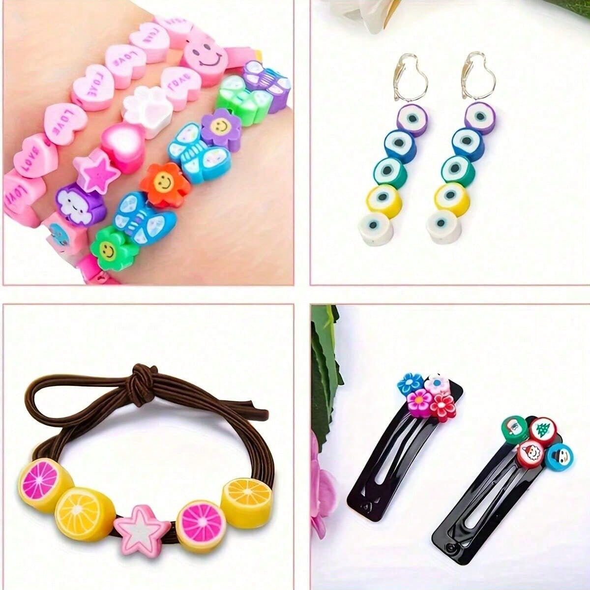 1450/1200/250pcs Polymer Clay  - Women Accessories Gift Box ulasan dan harga