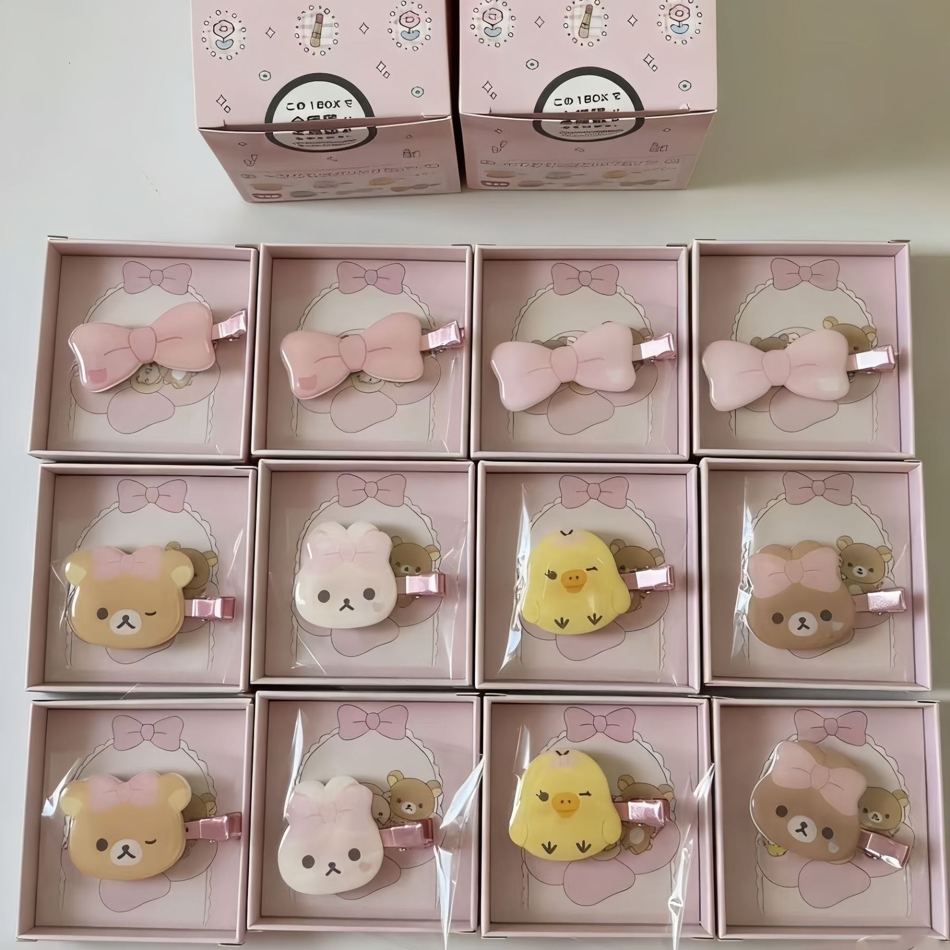 Y2K Bear Rabbit Chick Animal H - Women Accessories Gift Box ulasan dan harga