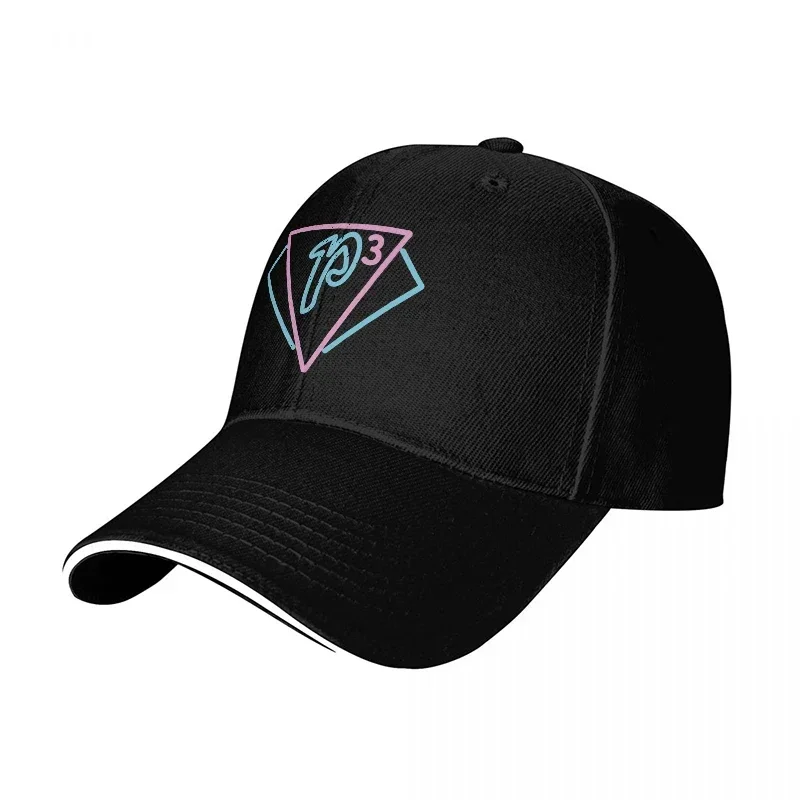 New P3 Logo Baseball Cap Black - Women Accessories Logo Design ulasan dan harga