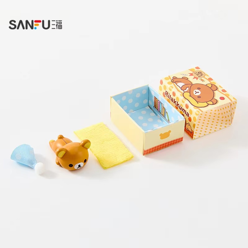 Sanfu Authentic Rilakkuma Cand - Women Accessories Gift Box ulasan dan harga