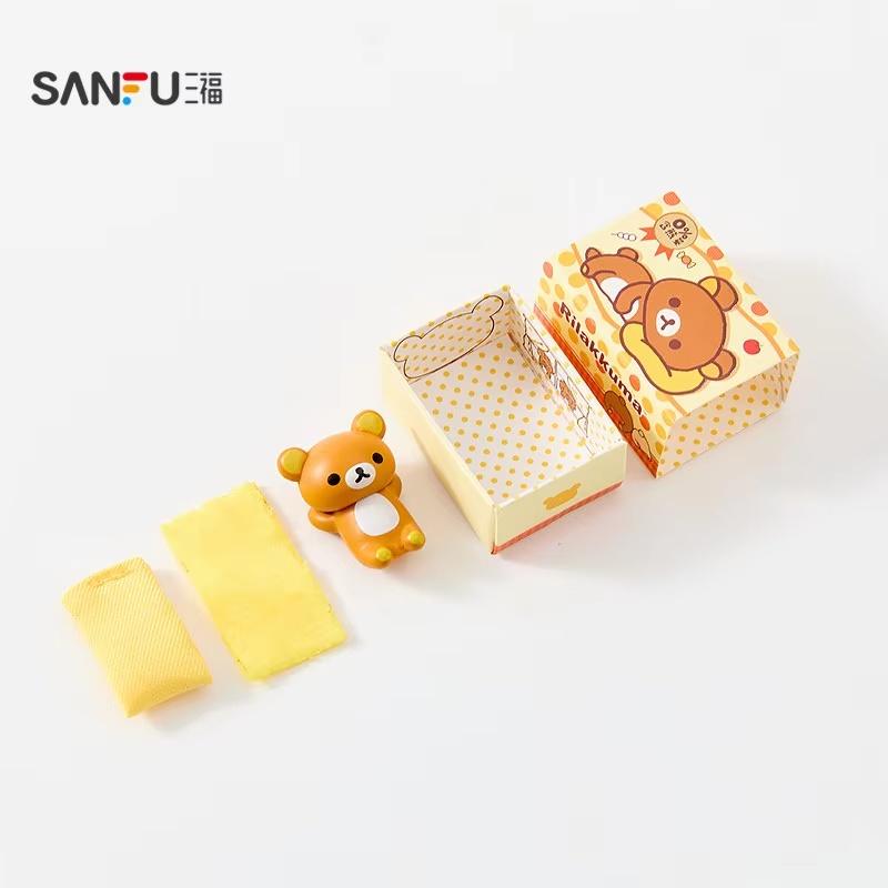 Sanfu Authentic Rilakkuma Cand - Women Accessories Gift Box ulasan dan harga