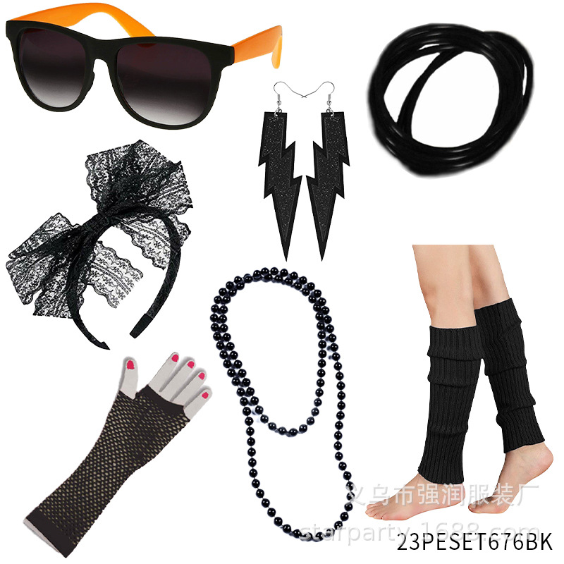80s Fancy Party Costume Access - Women'S Accessories In The 80S ulasan dan harga