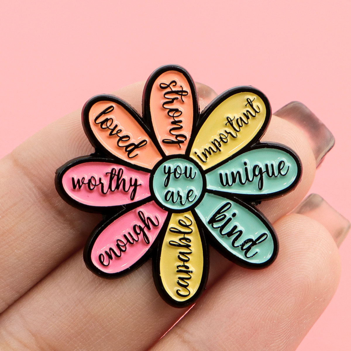 Inspirational Quotes Brooches  - Women Accessories Quotes ulasan dan harga
