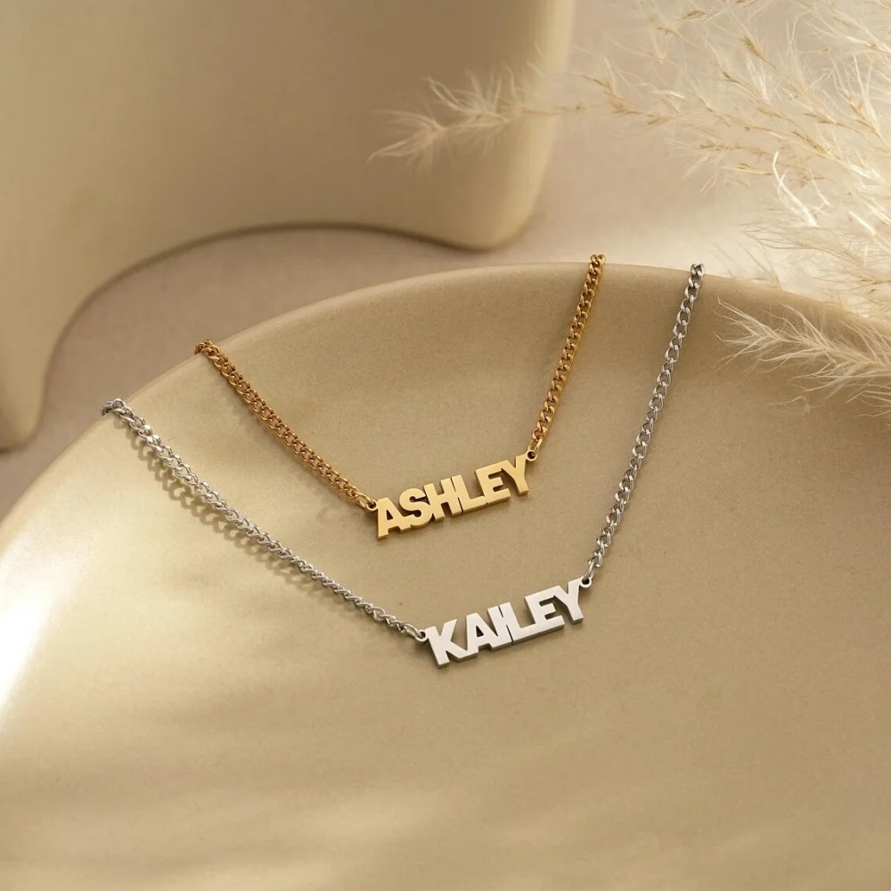 Customized Name Necklace with  - Women Accessories Gift Box ulasan dan harga
