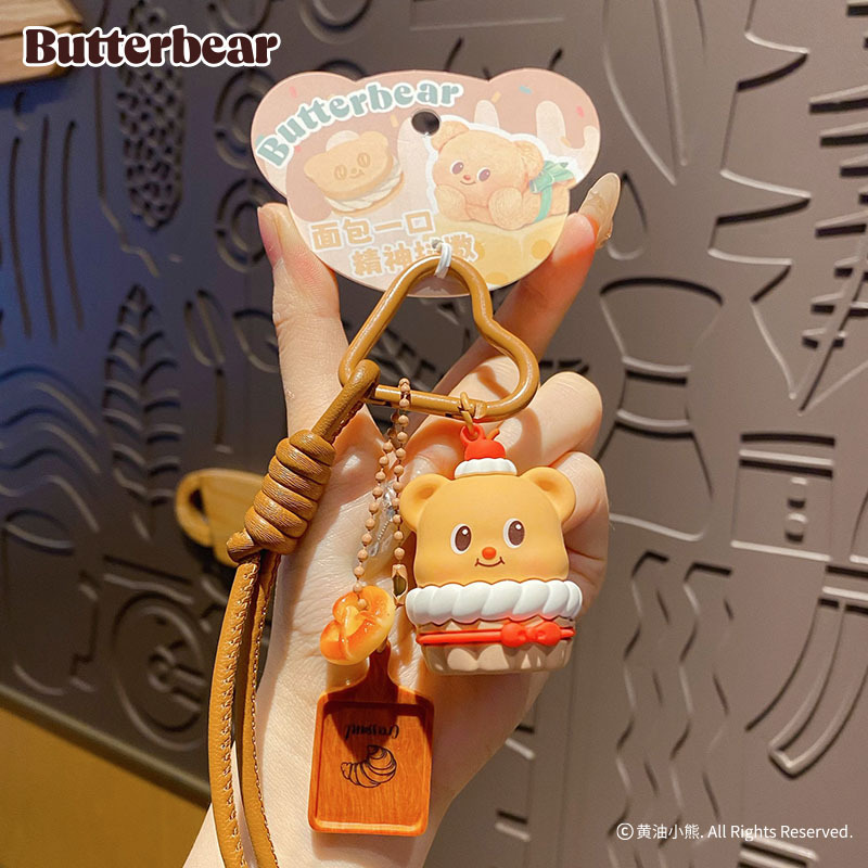 Cartoon Butter Bear Gourmet Ke - Butter Yellow Women'S Accessories ulasan dan harga