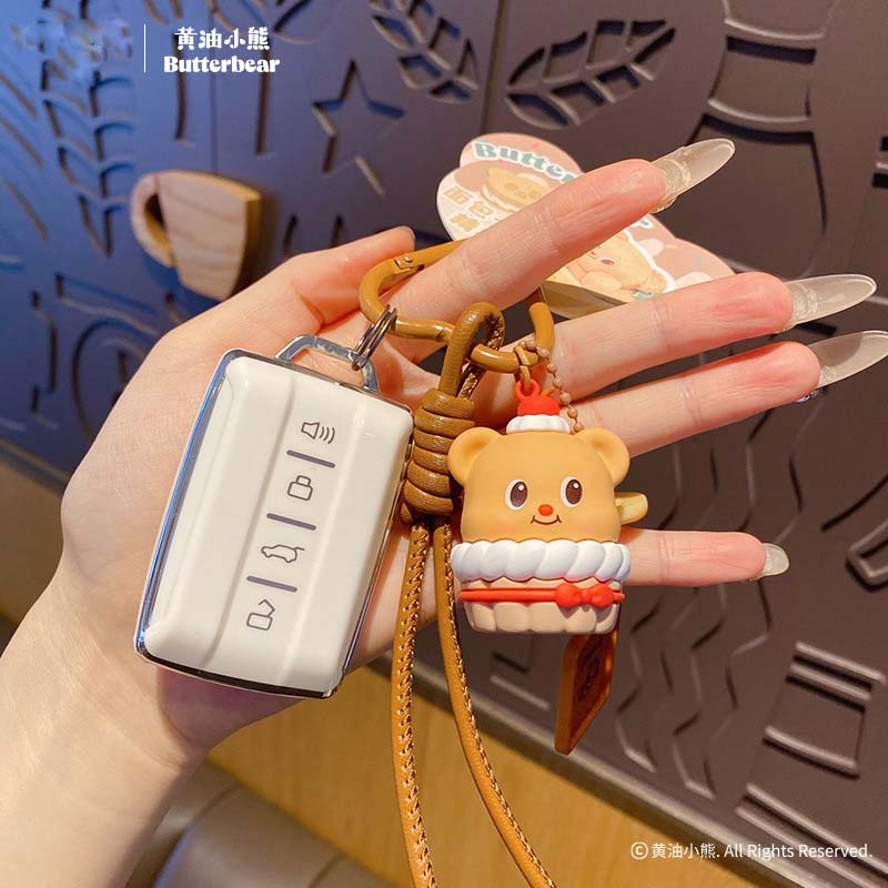 Cartoon Butter Bear Gourmet Ke - Butter Yellow Women'S Accessories ulasan dan harga