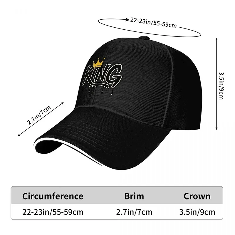 New KING Crown Logo Baseball C - Women Accessories Logo Design ulasan dan harga