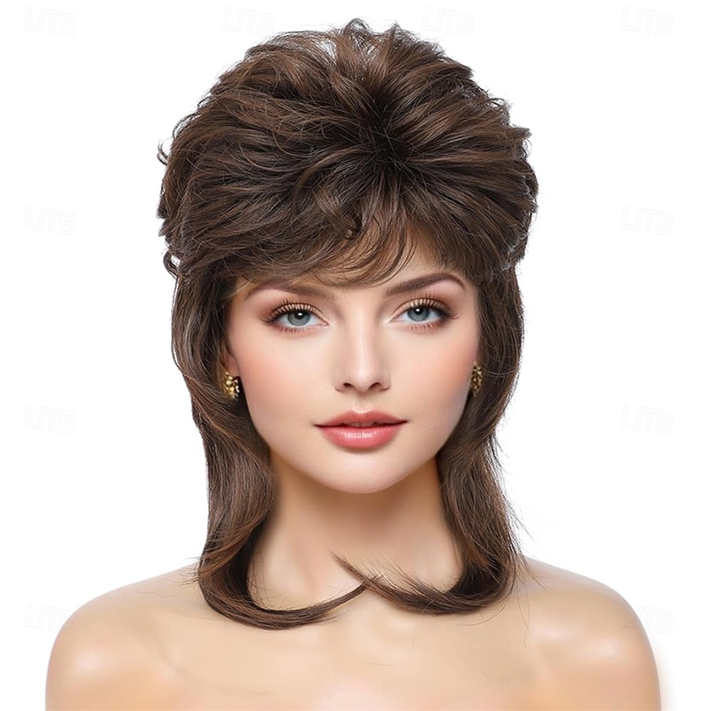 HAIRJOY Synthetic Hair Mullet  - Women'S Accessories In The 80S ulasan dan harga