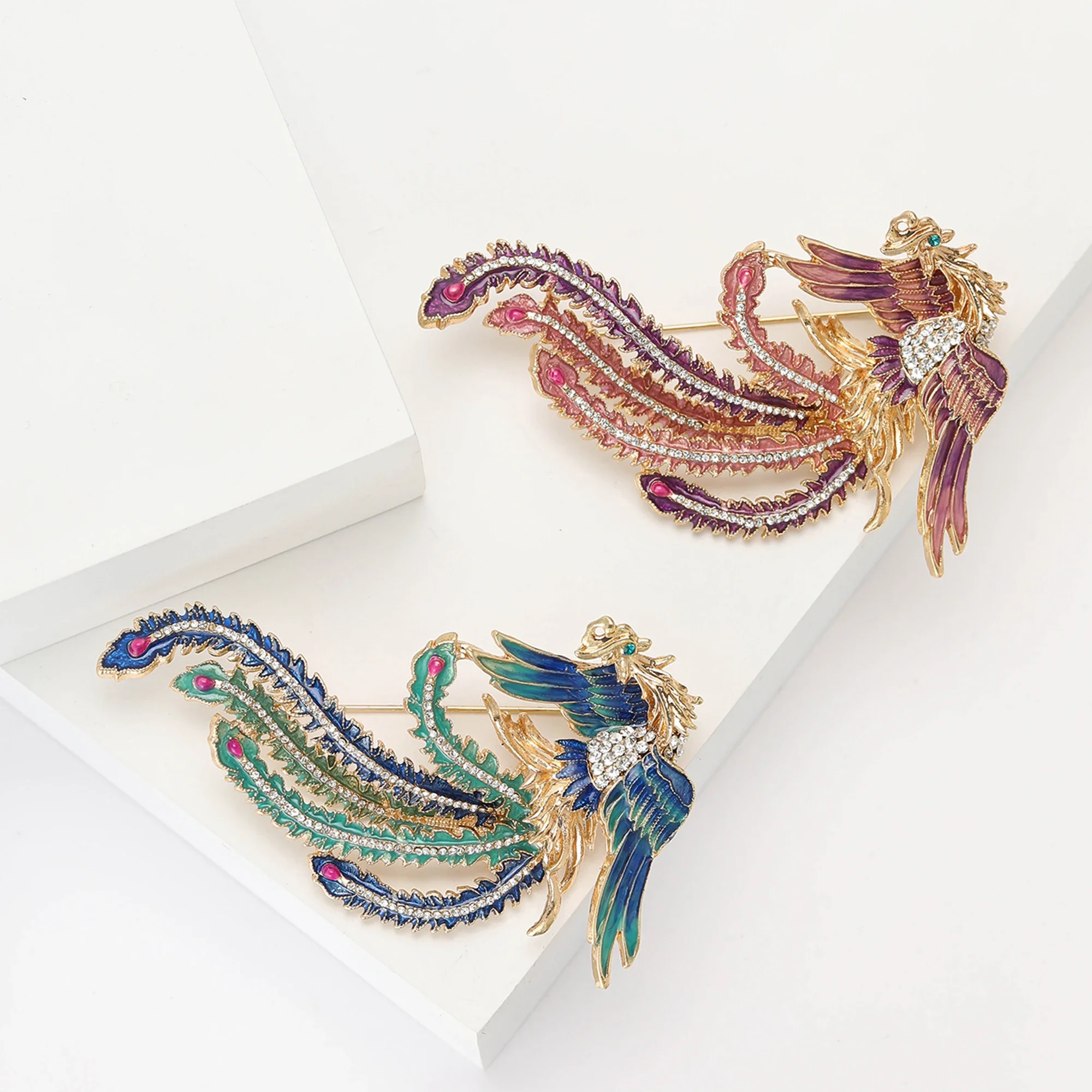 Rhinestone Phoenix Brooches fo - Women'S Accessories Categories ulasan dan harga